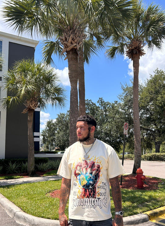“THE WORLD IS YOURS TEES”